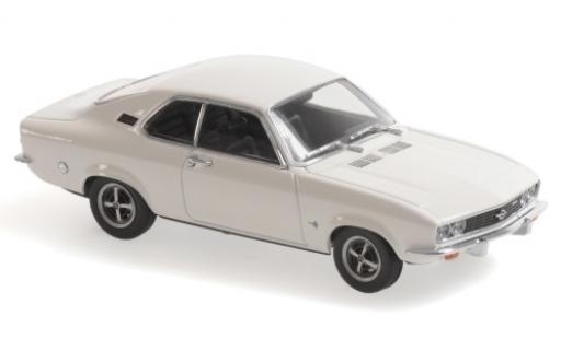 Miniature Opel Manta 1/43 Maxichamps A blanche 1970 Opel Manta 1/43 Maxichamps A blanche 1970 miniature