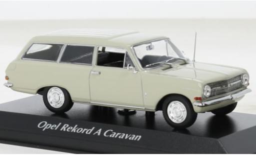 Opel Rekord 1/43 Maxichamps A Caravan beige 1962 1:43 miniature