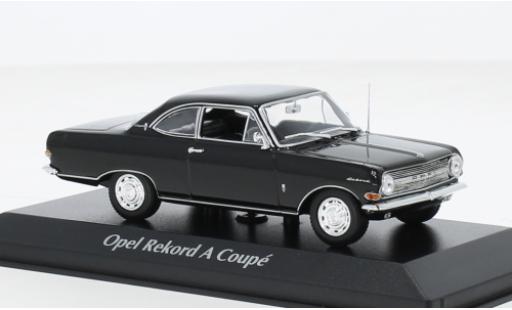 Opel Rekord 1/43 Maxichamps A Coupe noire 1962 1:43 miniature