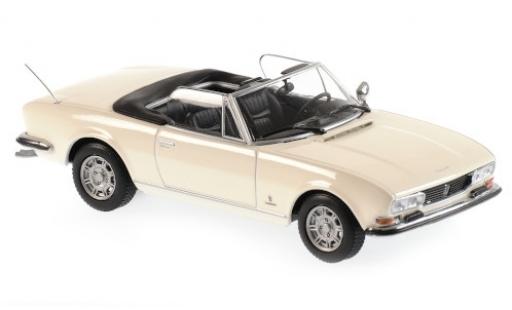 Miniature Peugeot 504 1/43 Maxichamps Cabriolet blanche 1977 Peugeot 504 1/43 Maxichamps Cabriolet blanche 1977 miniature