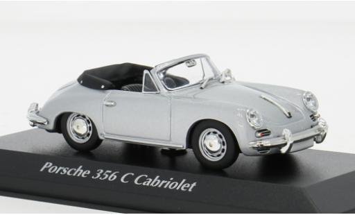 Miniature Porsche 356 1/43 Maxichamps C Cabriolet grise 1965 1:43 Porsche 356 1/43 Maxichamps C Cabriolet grise 1965 1:43 miniature
