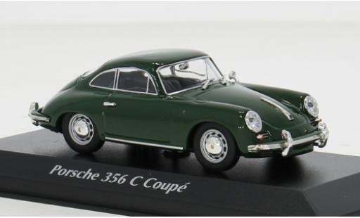 Miniature Porsche 356 1/43 Maxichamps C verte 1965 1:43 Porsche 356 1/43 Maxichamps C verte 1965 1:43 miniature