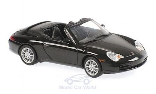 Miniature Porsche 996 1/43 Maxichamps 911 () Cabriolet metallise noire 2001 Porsche 996 1/43 Maxichamps 911 () Cabriolet metallise noire 2001 miniature