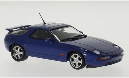 Miniature Porsche 928 1/43 Maxichamps GTS metallise bleue 1991 Porsche 928 1/43 Maxichamps GTS metallise bleue 1991 miniature