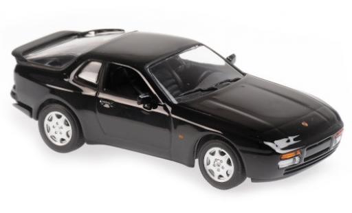 Miniature Porsche 944 1/43 Maxichamps S2 noire 1989 Porsche 944 1/43 Maxichamps S2 noire 1989 miniature