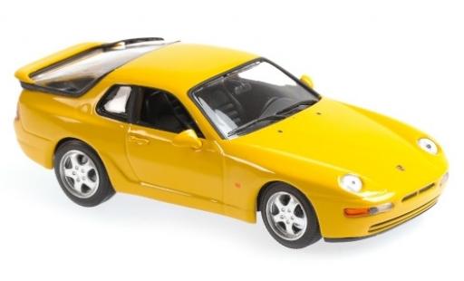Miniature Porsche 993 1/43 Maxichamps 968 CS jaune 1 Porsche 993 1/43 Maxichamps 968 CS jaune 1 miniature