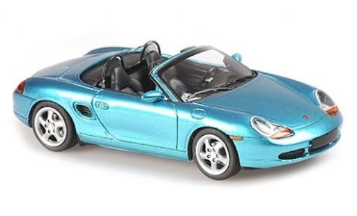 Miniature Porsche Boxster 1/43 Maxichamps S metallise türkis 1999 Porsche Boxster 1/43 Maxichamps S metallise türkis 1999 miniature
