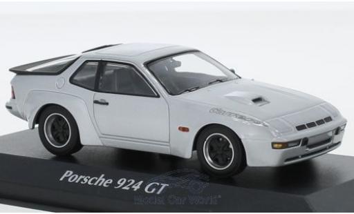 Miniature Porsche 924 1/43 Maxichamps Carrera GT grise 1981 Porsche 924 1/43 Maxichamps Carrera GT grise 1981 miniature