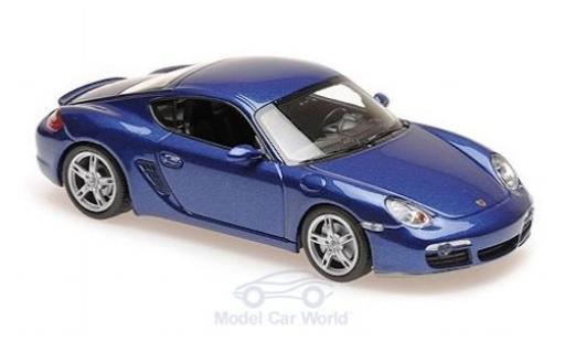 Miniature Porsche Cayman S 1/43 Maxichamps S metallise bleue 2005 Porsche Cayman S 1/43 Maxichamps S metallise bleue 2005 miniature