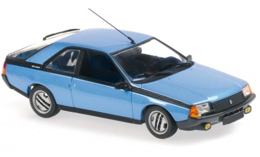 Miniature Renault Fuego 1/43 Maxichamps metallise bleue 1984 Renault Fuego 1/43 Maxichamps metallise bleue 1984 miniature