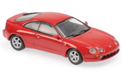 Miniature Toyota Celica 1/43 Maxichamps rouge 1994 Toyota Celica 1/43 Maxichamps rouge 1994 miniature