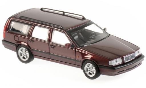 Miniature Volvo 850 1/43 Maxichamps Break metallise rouge 1994 Volvo 850 1/43 Maxichamps Break metallise rouge 1994 miniature