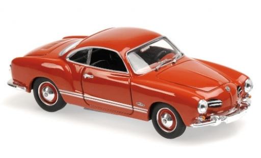 Miniature Volkswagen Karmann 1/43 Maxichamps Ghia Coupe rouge 1955 Volkswagen Karmann 1/43 Maxichamps Ghia Coupe rouge 1955 miniature