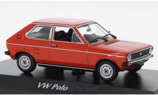 Miniature Volkswagen Polo 1/43 Maxichamps rouge 1979 Volkswagen Polo 1/43 Maxichamps rouge 1979 miniature