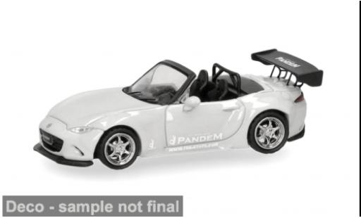 Mazda MX 1/87 Micro City 87 -5 Rocket Bunny grise 1:87 miniature