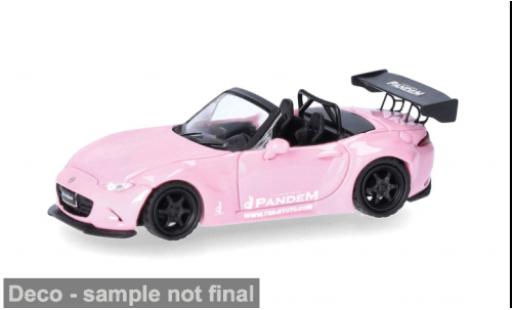 Mazda MX 1/87 Micro City 87 -5 Rocket Bunny rose 1:87 miniature