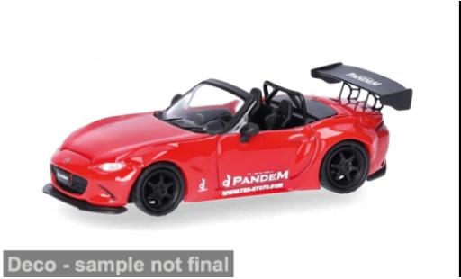 Mazda MX 1/87 Micro City 87 -5 Rocket Bunny rouge 1:87 miniature