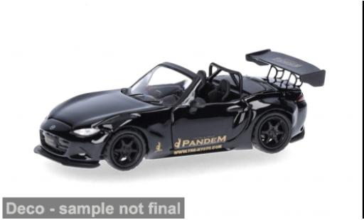 Mazda MX 1/87 Micro City 87 -5 Rocket Bunny noire 1:87 miniature