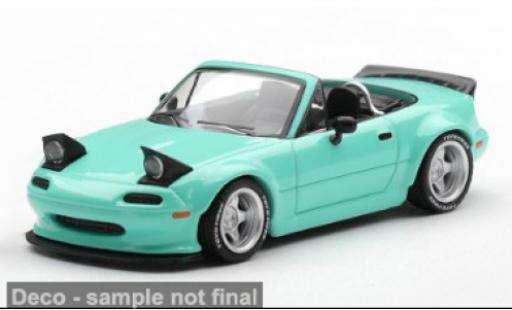 Mazda MX5 1/64 Mini GT (NA) Pandem Body Kit turquoise 2026 1:64