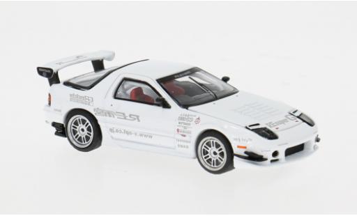 Miniature Mazda RX7 (FC3S) blanche 1986 1/64 Pop Race