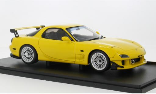 Miniature Mazda RX7 1/18 Solido FD RS jaune 1:18 Mazda RX7 1/18 Solido FD RS jaune 1:18 miniature