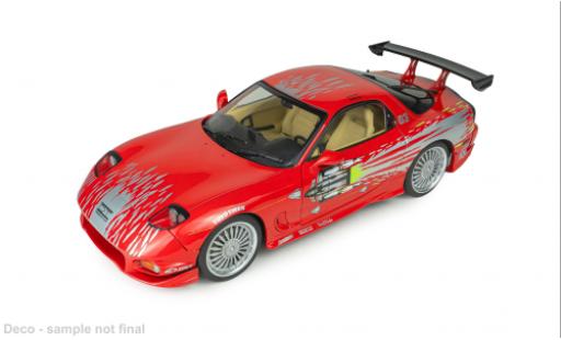 Mazda RX7 1/18 Solido FD3RS rouge/argent&Atilde;&copy;e Fast &amp; Furious 1:18 miniature