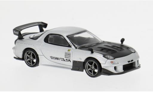 Mazda RX7 1/64 Mini GT (FD3S) grise/noire 2024 1:64 miniature