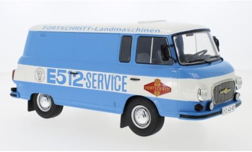 Miniature Barkas B 1000 1/18 MCG Kastenwagen bleue/blanche Fortschritt Service 1970 Barkas B 1000 1/18 MCG Kastenwagen bleue/blanche Fortschritt Service 1970 miniature