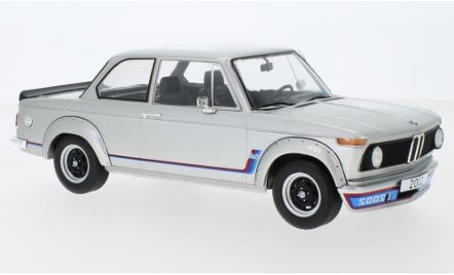 Bmw 2002 1/18 MCG Turbo grise 1973 miniature