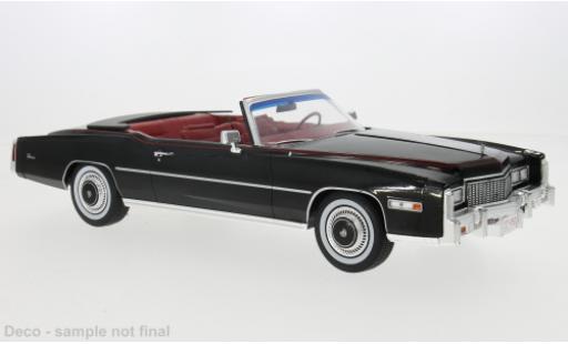 Miniature Cadillac Eldorado 1/18 MCG Cabriolet noire 1976 1:18 Cadillac Eldorado 1/18 MCG Cabriolet noire 1976 1:18 miniature