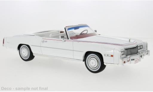 Miniature Cadillac Eldorado 1/18 MCG Cabriolet blanche 1976 1:18 Cadillac Eldorado 1/18 MCG Cabriolet blanche 1976 1:18 miniature