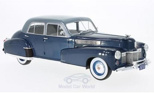 Miniature Cadillac Fleetwood 1/18 MCG Series 60 Special Sedan metallise bleue/metallise bleue 1941 Cadillac Fleetwood 1/18 MCG Series 60 Special Sedan metallise bleue/metallise bleue 1941 miniature