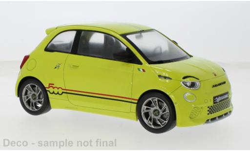 Miniature Fiat 500 1/18 MCG e Abarth jaune 2024 1:18 Fiat 500 1/18 MCG e Abarth jaune 2024 1:18 miniature