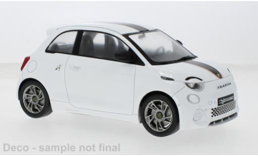 Miniature Fiat 500 1/18 MCG e Abarth blanche 2024 1:18 Fiat 500 1/18 MCG e Abarth blanche 2024 1:18 miniature