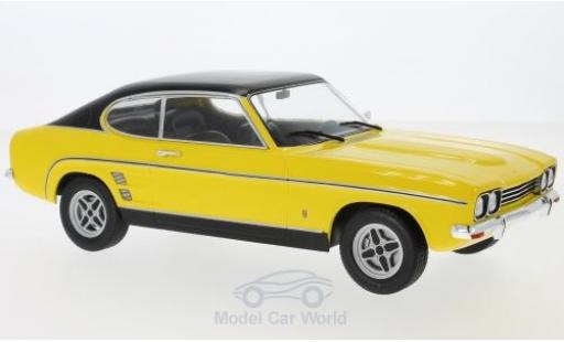 Miniature Ford Capri 1/18 MCG MKI 2000 GXL jaune/noire 1973 Ford Capri 1/18 MCG MKI 2000 GXL jaune/noire 1973 miniature