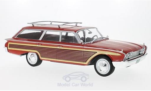 Miniature Ford Country Squire 1/18 MCG rouge/Holzoptik 1960 mit Dachreling Ford Country Squire 1/18 MCG rouge/Holzoptik 1960 mit Dachreling miniature