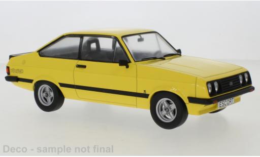 Miniature Ford Escort 1/18 MCG MK II RS 2000 jaune 1976 Ford Escort 1/18 MCG MK II RS 2000 jaune 1976 miniature