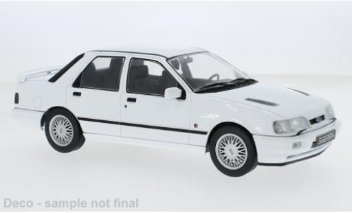 Ford Sierra 1/18 MCG Cosworth 4x4 blanche 1992 1:18 miniature