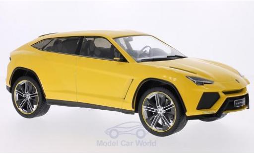 Miniature Lamborghini Urus 1/18 MCG metallise jaune 2012 Türen und Hauben geschlossen Lamborghini Urus 1/18 MCG metallise jaune 2012 Türen und Hauben geschlossen miniature