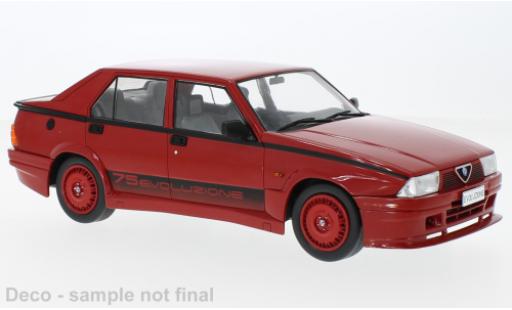 Miniature Alfa Romeo 75 1/18 MCG Turbo Evoluzione rouge 1987 Alfa Romeo 75 1/18 MCG Turbo Evoluzione rouge 1987 miniature