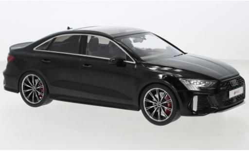 Miniature Audi RS3 1/18 MCG Limousine noire 2022 Audi RS3 1/18 MCG Limousine noire 2022 miniature