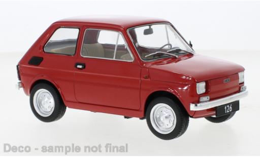 Miniature Fiat 126 1/18 MCG rouge 1972 Fiat 126 1/18 MCG rouge 1972 miniature