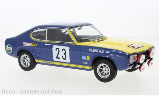 Miniature Ford Capri 1/18 MCG Mk I No.23 Olympia Rally 1972 Ford Capri 1/18 MCG Mk I No.23 Olympia Rally 1972 miniature
