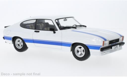 Miniature Ford Capri 1/18 MCG MK II X-Pack blanche 1975 Ford Capri 1/18 MCG MK II X-Pack blanche 1975 miniature