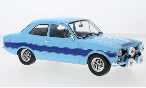 Miniature Ford Escort 1/18 MCG MK I RS 2000 bleu clair RHD 1973 Ford Escort 1/18 MCG MK I RS 2000 bleu clair RHD 1973 miniature