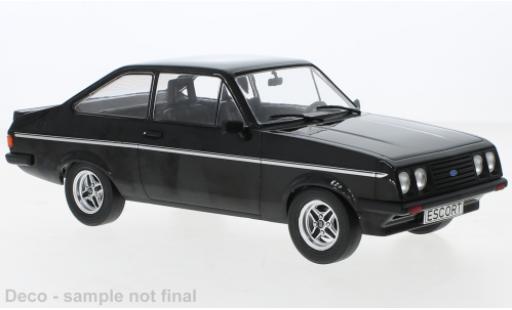 Miniature Ford Escort 1/18 MCG MK II RS 2000 noire 1977 Ford Escort 1/18 MCG MK II RS 2000 noire 1977 miniature