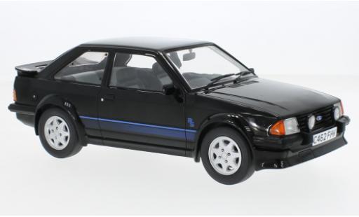 Miniature Ford Escort 1/18 MCG MK III RS Turbo noire 1985 Ford Escort 1/18 MCG MK III RS Turbo noire 1985 miniature