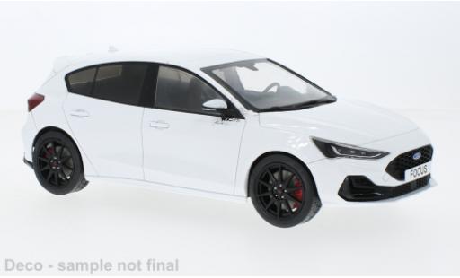 Miniature Ford Focus 1/18 MCG ST Track Pack blanche 2022 Ford Focus 1/18 MCG ST Track Pack blanche 2022 miniature