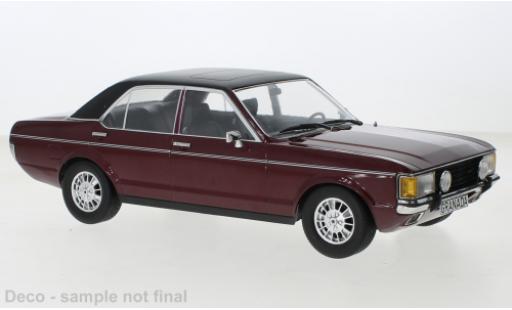 Miniature Ford Granada 1/18 MCG MK I metallise rouge/matt-noire 1975 Ford Granada 1/18 MCG MK I metallise rouge/matt-noire 1975 miniature
