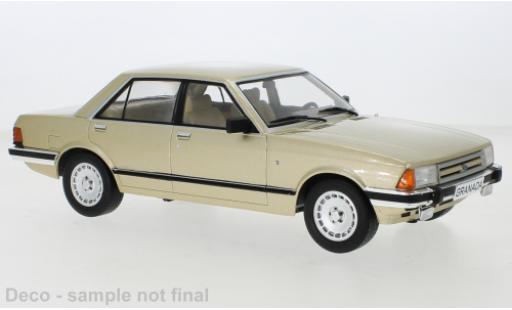 Miniature Ford Granada 1/18 MCG MK II 2.8 Ghia metallise beige 1982 Ford Granada 1/18 MCG MK II 2.8 Ghia metallise beige 1982 miniature